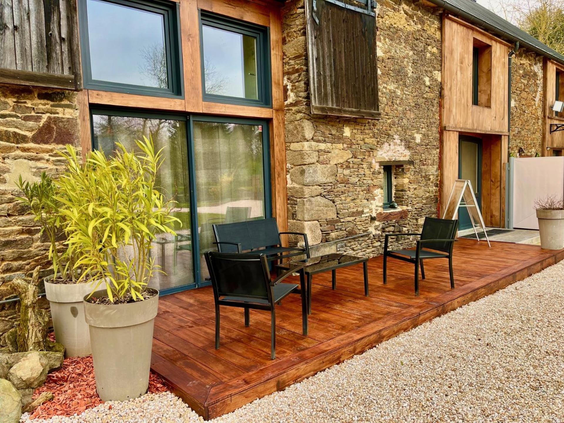 Le Manoir Des Haies Spa Les Champs-Géraux Eksteriør billede